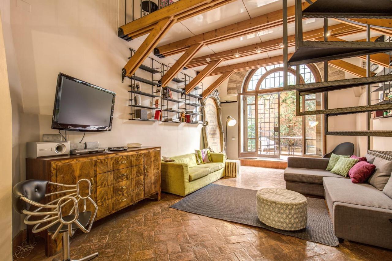 Trastevere Hyperloft & Garden Apartment Roma Exterior foto
